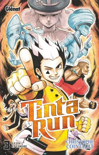 Couverture du manga Tintarun Tome 3, « La loi et l'ordre »