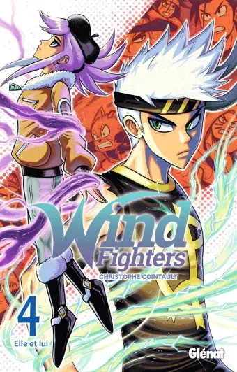 Couverture du manga Wind fighters Tome 4, « Elle et lui »