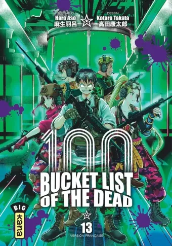 Couverture du manga 100 bucket list of the dead Tome 13