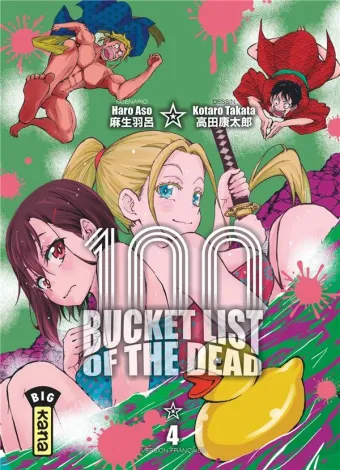 Couverture du manga 100 bucket list of the dead Tome 4