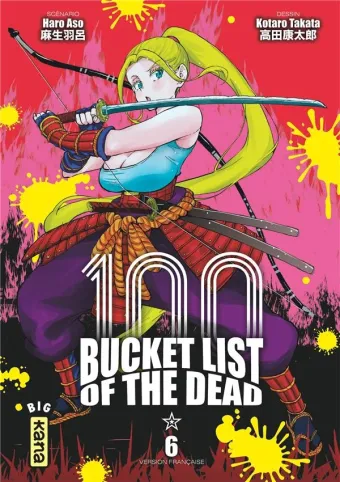 Couverture du manga 100 bucket list of the dead Tome 6