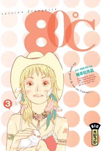Couverture du manga 80°C Tome 3