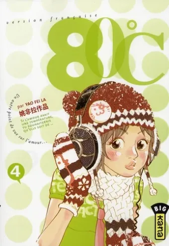Couverture du manga 80°C Tome 4