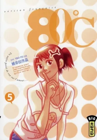 Couverture du manga 80°C Tome 5