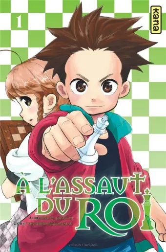 Couverture du manga À l’assaut du roi Tome 1