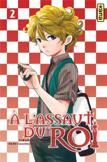 Couverture du manga À l’assaut du roi Tome 2