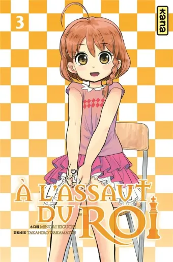 Couverture du manga À l’assaut du roi Tome 3
