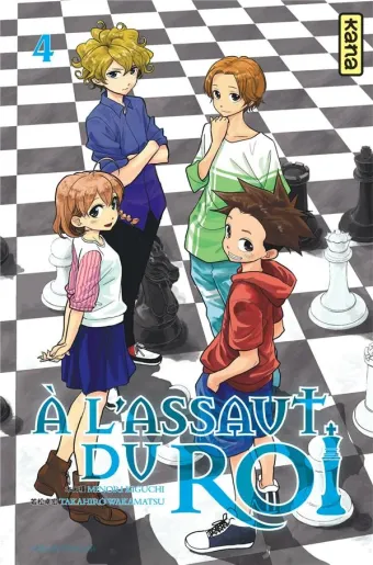 Couverture du manga À l’assaut du roi Tome 4