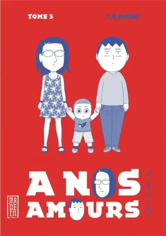 Couverture du manga À nos amours Tome 3