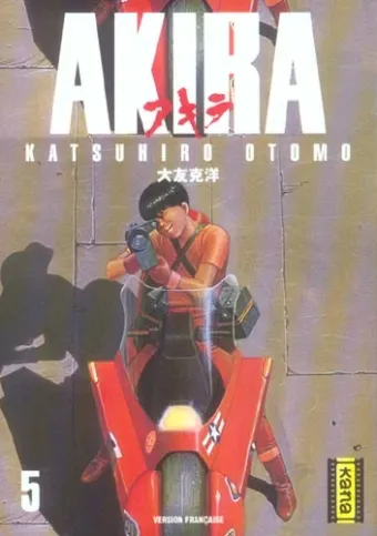 Couverture du manga Akira Tome 5