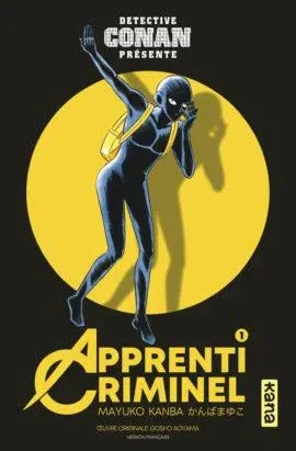 Couverture du manga Apprenti criminel Tome 1
