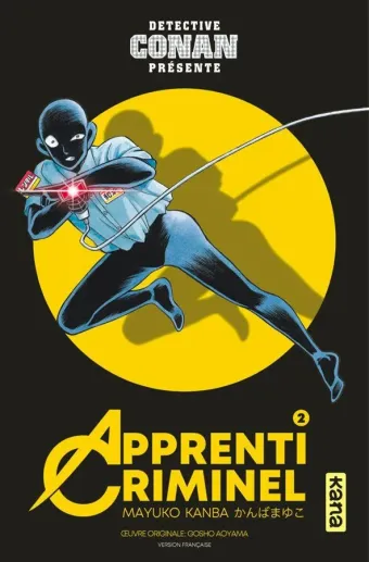 Couverture du manga Apprenti criminel Tome 2