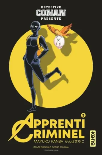 Couverture du manga Apprenti criminel Tome 3