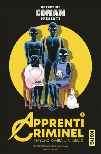 Couverture du manga Apprenti criminel Tome 4
