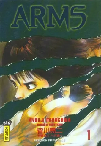 Couverture du manga Arms Tome 1