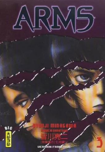 Couverture du manga Arms Tome 3