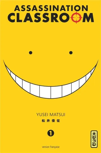 Couverture du manga Assassination classroom Tome 1