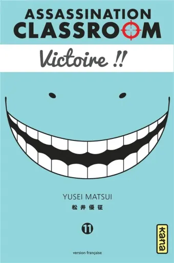 Couverture du manga Assassination classroom Tome 11