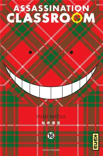 Couverture du manga Assassination classroom Tome 16