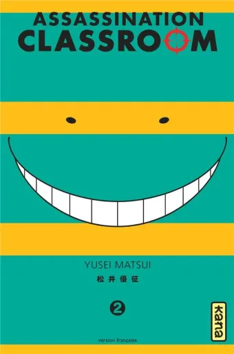 Couverture du manga Assassination classroom Tome 2
