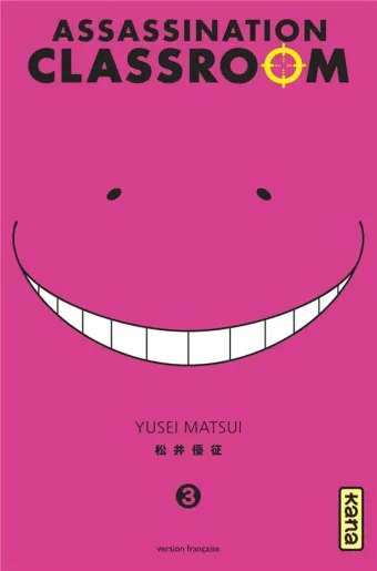 Couverture du manga Assassination classroom Tome 3