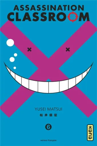 Couverture du manga Assassination classroom Tome 6