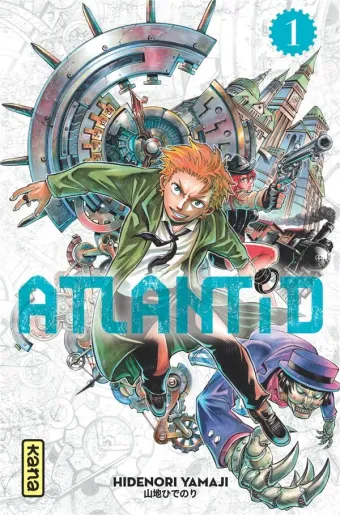 Couverture du manga Atlantid Tome 1