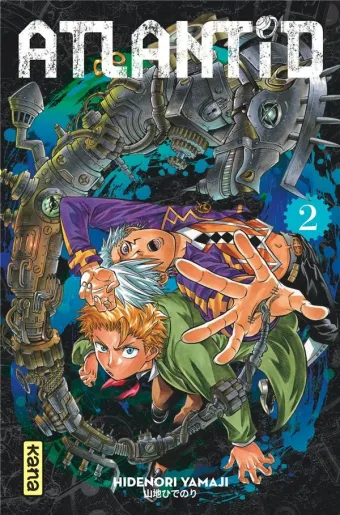 Couverture du manga Atlantid Tome 2