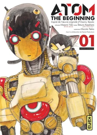 Couverture du manga Atom the beginning Tome 1