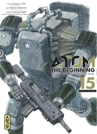 Couverture du manga Atom the beginning Tome 15