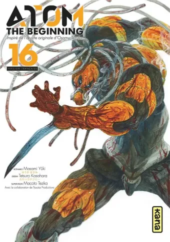 Couverture du manga Atom the beginning Tome 16