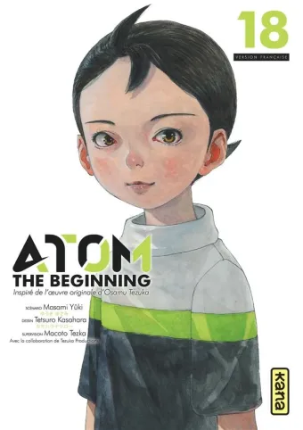 Couverture du manga Atom the beginning Tome 18