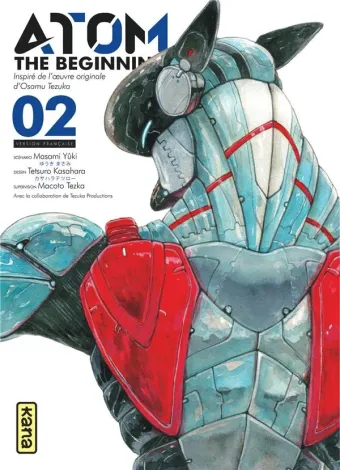 Couverture du manga Atom the beginning Tome 2