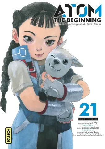 Couverture du manga Atom the beginning Tome 21