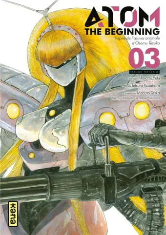 Couverture du manga Atom the beginning Tome 3
