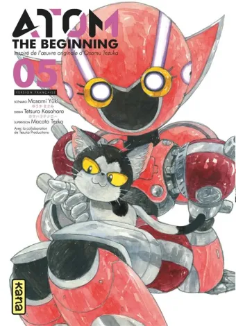 Couverture du manga Atom the beginning Tome 5