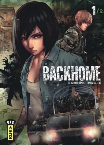 Couverture du manga Backhome Tome 1
