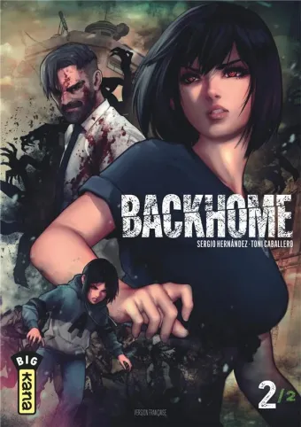 Couverture du manga Backhome Tome 2