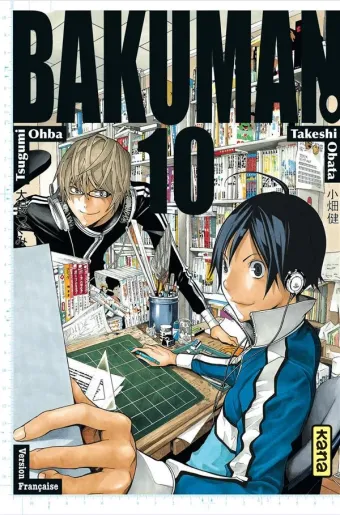 Couverture du manga Bakuman Tome 10