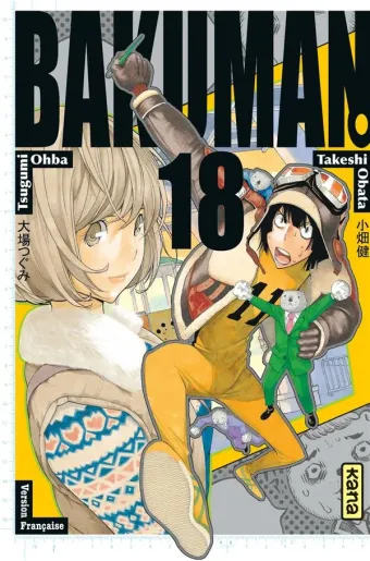 Couverture du manga Bakuman Tome 18