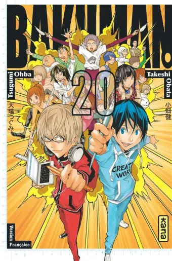 Couverture du manga Bakuman Tome 20