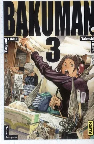 Couverture du manga Bakuman Tome 3