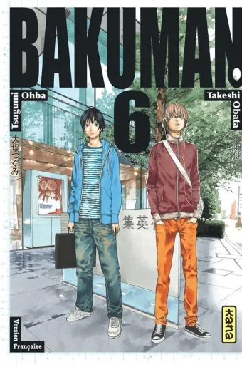 Couverture du manga Bakuman Tome 6
