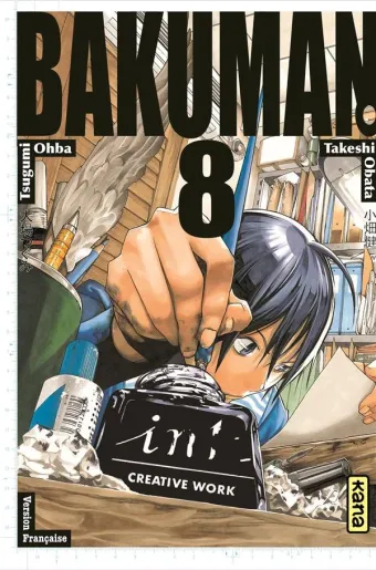 Couverture du manga Bakuman Tome 8