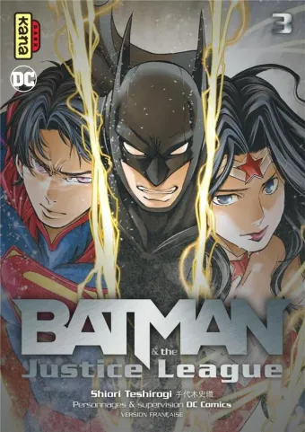 Couverture du manga Batman & the Justice League Tome 3