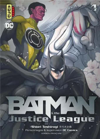 Couverture du manga Batman & the Justice League Tome 4