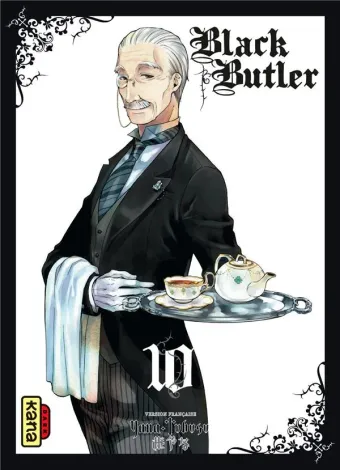 Couverture du manga Black butler Tome 10