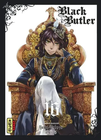 Couverture du manga Black butler Tome 16