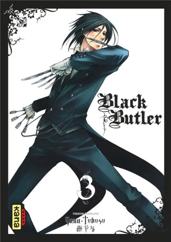 Couverture du manga Black butler Tome 3