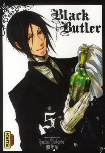 Couverture du manga Black butler Tome 5